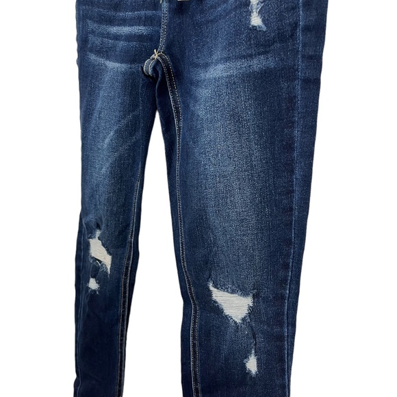 KanCan Women's High Rise Jeans - Dark Blue no tags, worn 2x like new - Picture 9 of 16